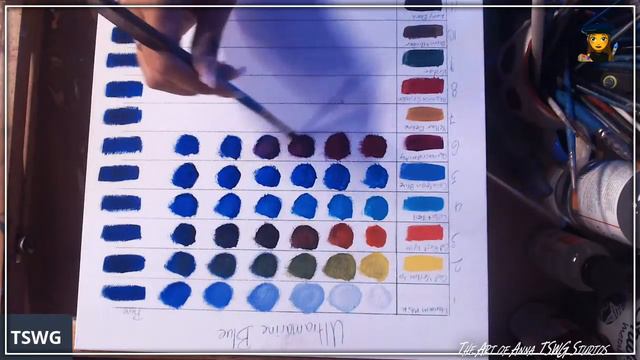 Inside The Artist's Studio || Color Spotlight: Ultramarine Blue смотреть онлайн