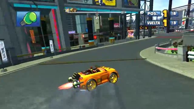 Sonic Sega All Stars Racing - Centro de Shibuya смотреть онлайн