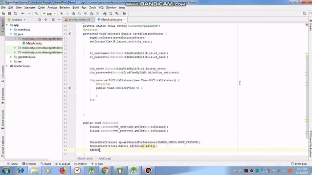 How to save data in shared preferences||Android Studio||ProgrammHut смотреть онлайн