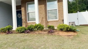 Начинаем строить стены из блоков. Обновила цветник перед домом.#америка #влог