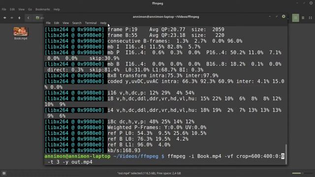 #5. Обрезка видео (cropping) | FFmpeg смотреть онлайн