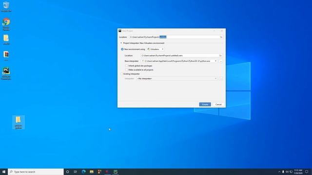 Instalare Python si PyCharm E.C.D. ADRIAN IGNAT смотреть онлайн