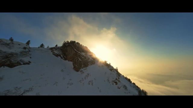 IFlight Chimera 7 Pro, FPV Longrange, Mountain Surfing In Epic Cloudy Sunset Mood