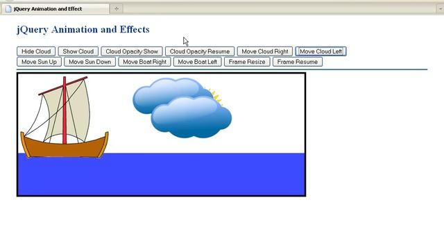 jQuery Animation and Effect смотреть онлайн
