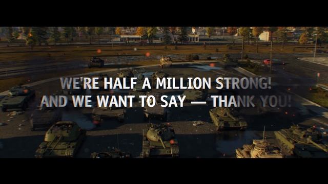 We are 500k — and growing! / War Thunder смотреть онлайн