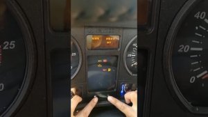 настройка языка приборной панели SHACMAN с 2017 года