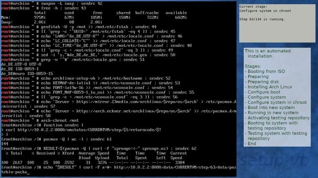 Arch Linux installation recording to kernel 5.10.4-arch2-1 (testing) смотреть онлайн