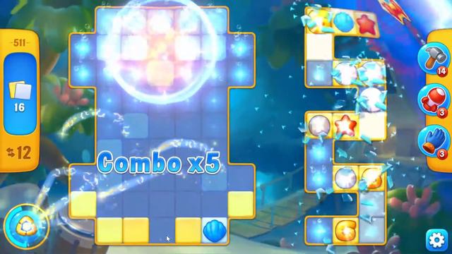 Fishdom 511 Level - NO BooSTERS смотреть онлайн