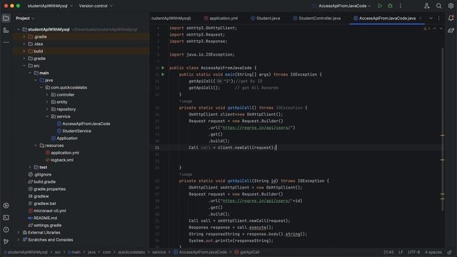 Create API Request from Java Code using HttpClient | Part 2: HTTP GET All Request Tutorial смотреть онлайн