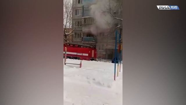 Пожар на улице Кольцевой Оренбурга смотреть онлайн