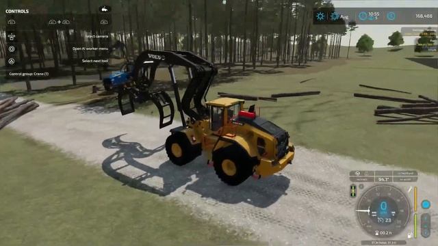 HOW TO USE THE VOLVO HIGH LIFT FARMING SIMULATOR 22 смотреть онлайн