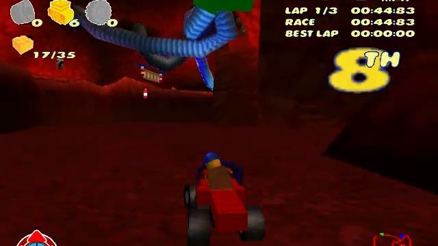 Lego Racers 2 NEW glitch!! смотреть онлайн