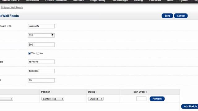 Opencart Pinterest Feeds смотреть онлайн