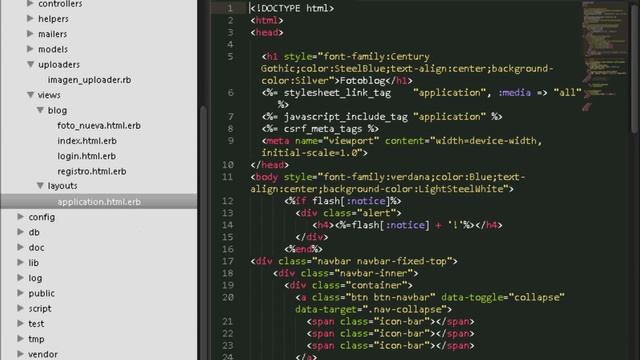 TUTORIAL bootstrap en Ruby on Rails смотреть онлайн