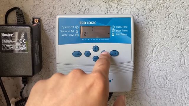 ELC (Eco Logic) Обзор и настройка контроллера полива от Hunter