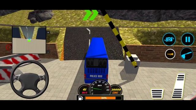 US Police Bus Mountain Driving Simulator ?? Gameplay 04 || Bus Games || Flash Simulator смотреть онлайн