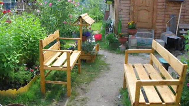 Ну как же без садовой скамейки на даче? смотреть онлайн