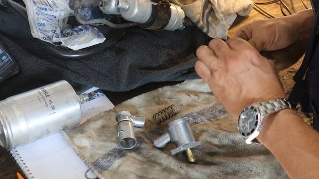 Bosch D-Jetronic Zusatzluftschieber zerlegen und reinigen - Mercedes Benz #W109 смотреть онлайн