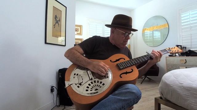 G tuning acoustic slide blues смотреть онлайн