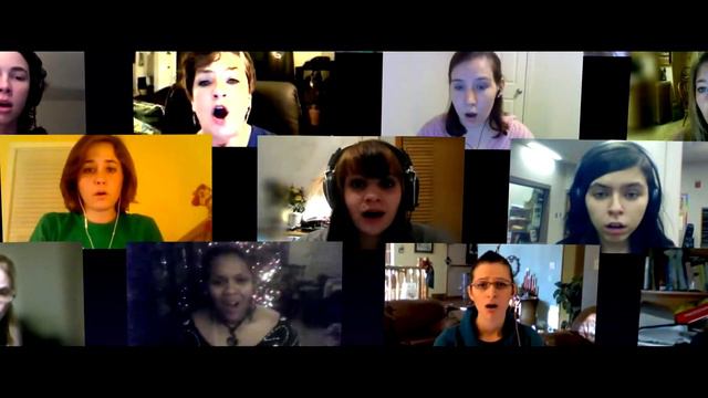 Eric Whitacre's Virtual Choir - Lux Aurumque смотреть онлайн