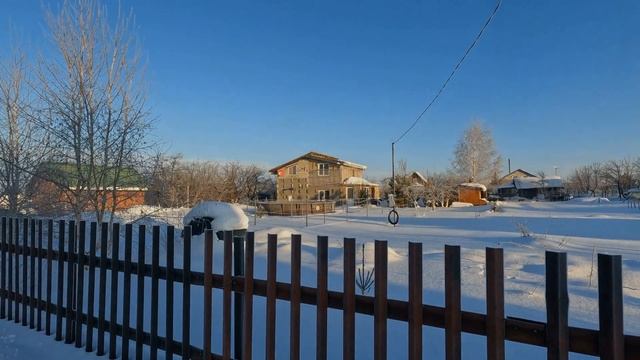 ЭКШЕН КАМЕРА ВИДЕО 5,3К GoPro10 Зимний обзор моей дачи смотреть онлайн