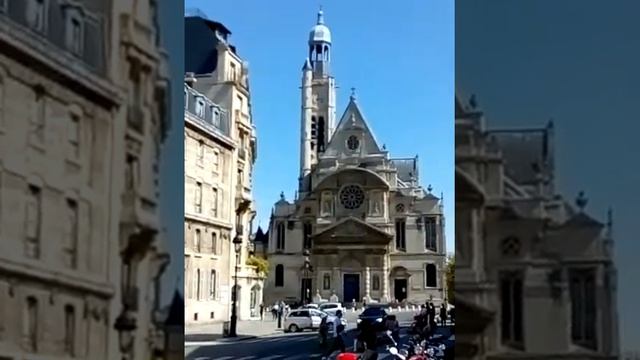 Церковь Сент-Этьен-дю-Монт из цикла " Париж за два дня" 2-й день смотреть онлайн