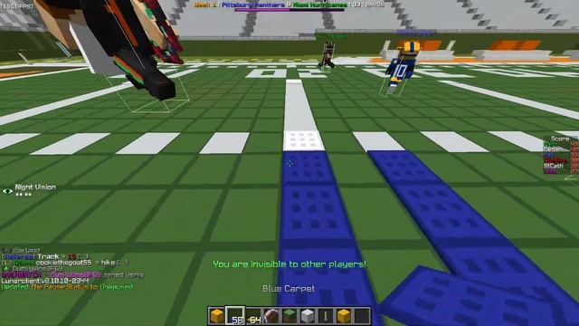 VCAA SEASON 15 |  #5 Pittsburg Panthers Vs #10 Miami Hurricanes | Minecraft Football