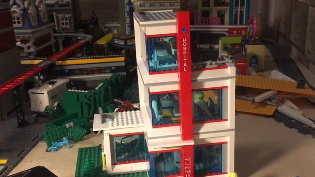 СВЕТ ДЛЯ БОЛЬНИЦЫ LEGO CITY 60204 - ОБЗОР LIGHT KIT LEGO HOSPITAL смотреть онлайн