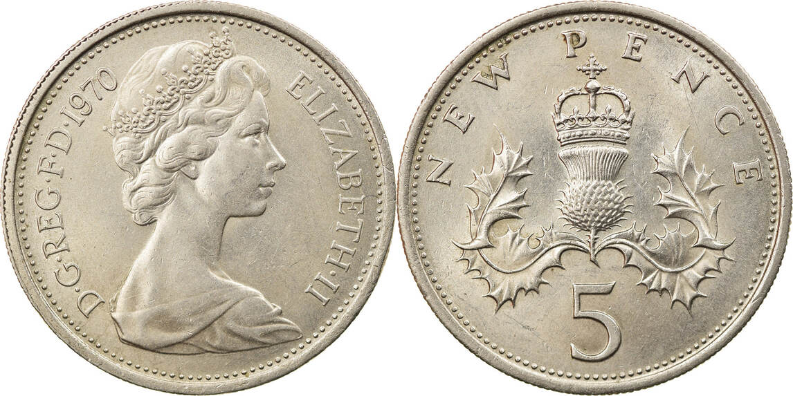 Монеты мира. 5 новых пенсов Великобритании. 5 NEW PENCE Нумизматика. Нумизмат. Коллекция.Startup-102 смотреть онлайн