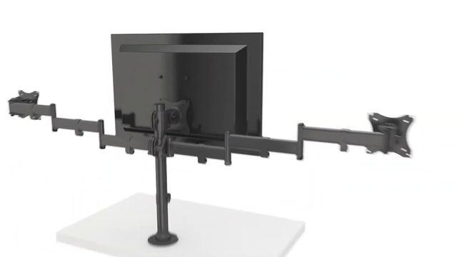 Maclean MC-691 TRE Triple Stand 3 Monitors Bracket Desk Mount Holder Table Mounting Arm 13" - 27" смотреть онлайн