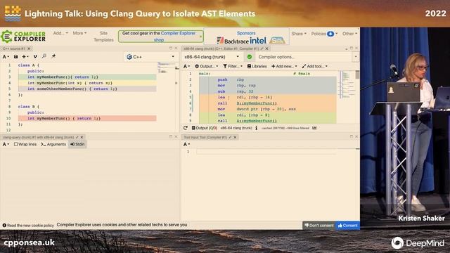Lightning Talk: Using Clang Query to Isolate AST Elements - Kristen Shaker - C++ on Sea 2022 смотреть онлайн