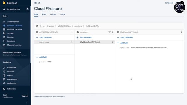 [HINDI] #17 Creating Database in firebase || Flutter KBC Quiz App Tutorial In Hindi смотреть онлайн