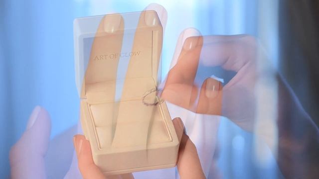 Обручальное кольцо бесконечность ART OF GLOW смотреть онлайн