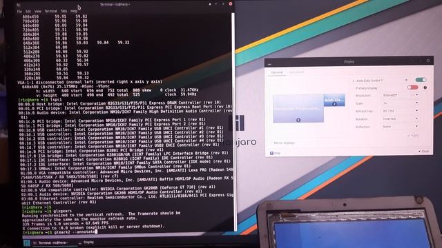 AMD and Nvidia Multi GPU Multi Monitor Setup on Linux смотреть онлайн