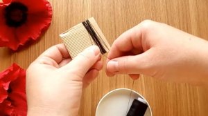 маки из гофрированной бумаги/poppies of crepe paper