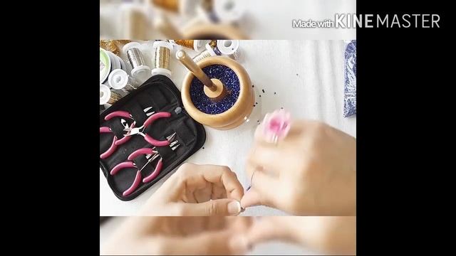 Мини Мк, по плетению розы из бисера. смотреть онлайн