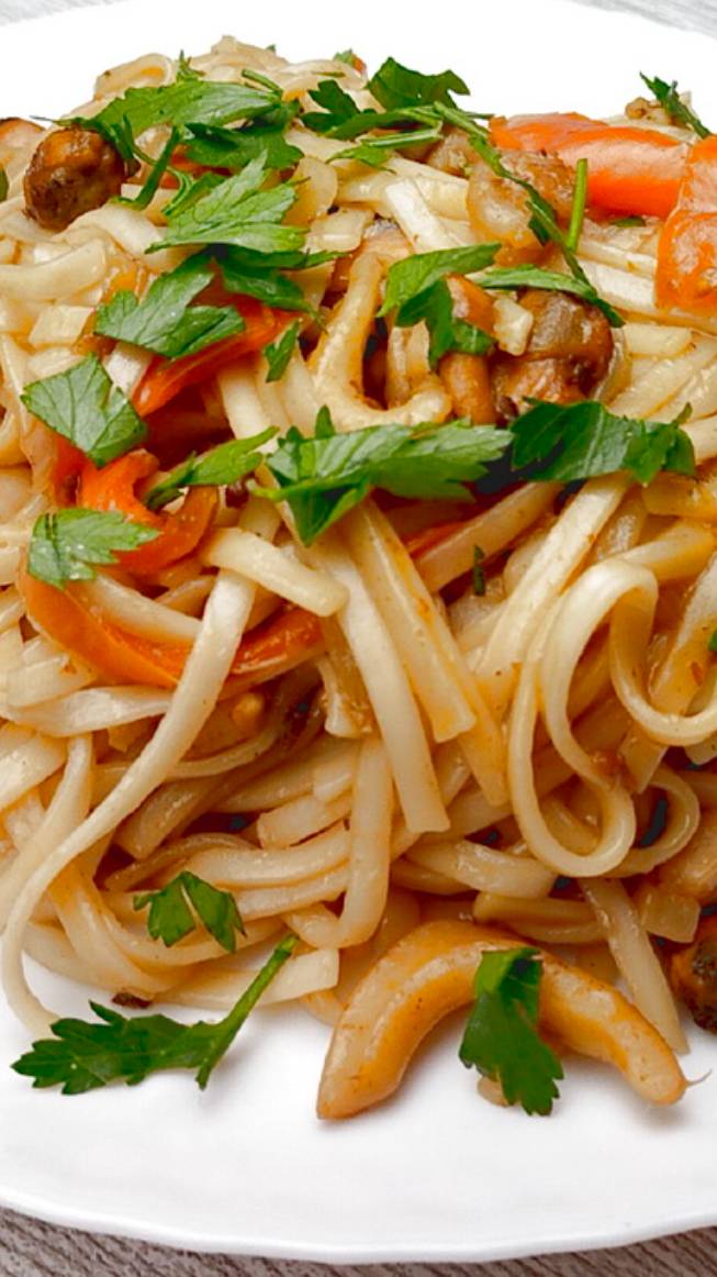 Вкусный ужин за 25 минут!Лапша УДОН с морепродуктами/Быстрый УЖИН/Обед смотреть онлайн