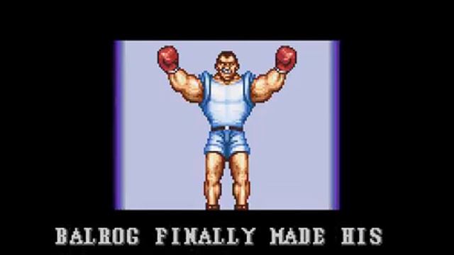 Super Street Fighter II (1994) Balrog Ending [SNES] смотреть онлайн