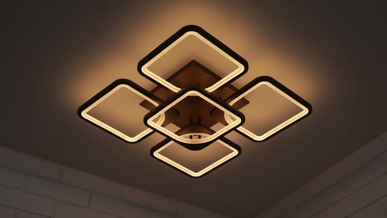Потолочный светильник с LED подсветкой Concepto 21700 4+1 CF, Schaffner смотреть онлайн
