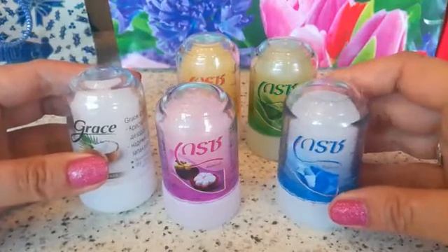 Тайские дезодоранты Кристалл. Обзор смотреть онлайн