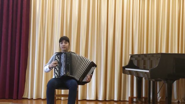 Краснова Эльвира С.Л.Гардейчик "Весёлый кузнечик", уч-ся 2 кл. баяна смотреть онлайн