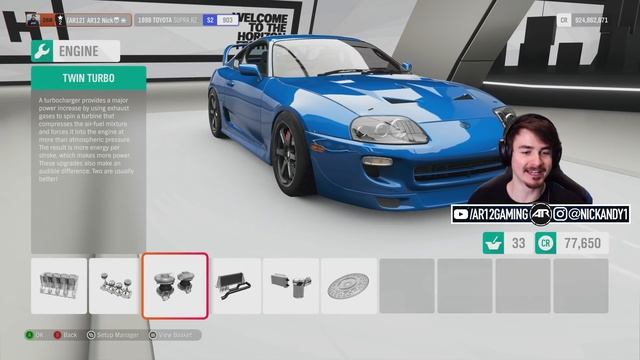 Forza Horizon 4 : The Toyota Supra!! (FH4 Toyota Supra Customization)