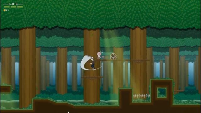 Game Maker Indie Platformer Early Gameplay Demo смотреть онлайн