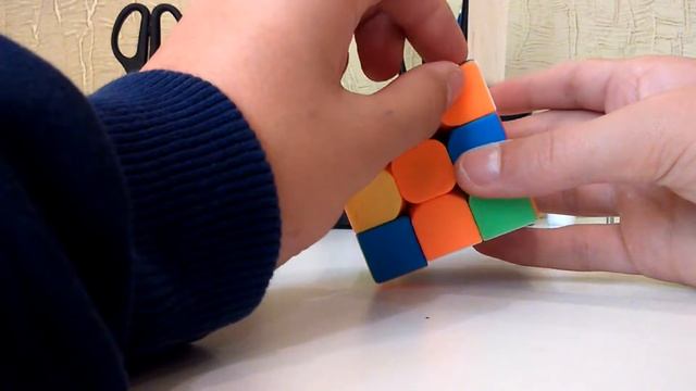 Как собрать кубик рубика? 1 слой(2 часть) смотреть онлайн