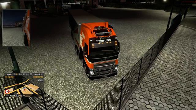 How to park (Slightly cheating) ETS2MP смотреть онлайн