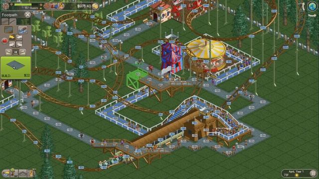 (1/96) Forest Frontiers - RollerCoaster Tycoon Classic смотреть онлайн