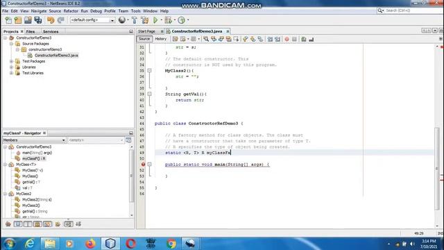Java the complete Reference Ninth Edition (Chapter 15) Example (17) Constructor Reference Example 3 смотреть онлайн