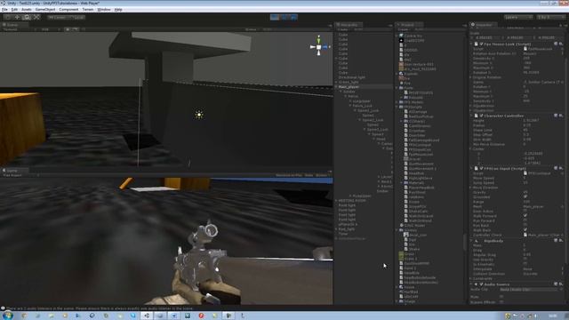 044 -HyperShadeTutorials - Unity 3D Adding Player Footsteps Using Trigger (Java Scrip) Part 2 of 5 смотреть онлайн