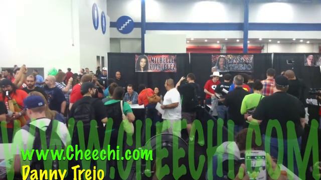 Comicpalooza - Michelle Rodriguez and Danny Trejo arrive at CP смотреть онлайн