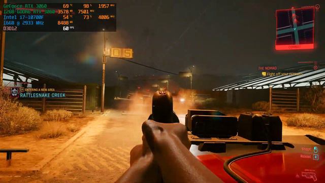 Cyberpunk 2077 - RTX 3060 i7 10700F смотреть онлайн